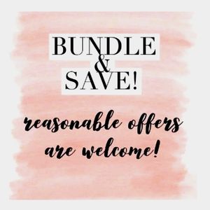 💕BUNDLE & SAVE ON SHIPPING💕